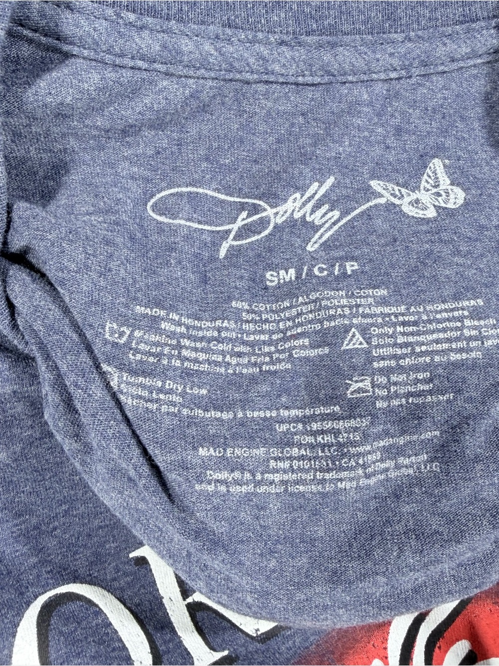 Upcycled Dolly Parton Kantha Poncho Tee One Size Boho Festival - Picture 3 of 5
